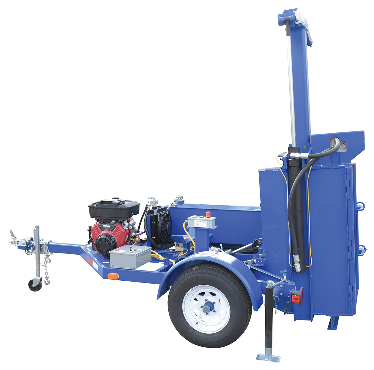 GAS-POWERED HYDRAULIC DRUM CRUSHER - Model HDC-900-GPT