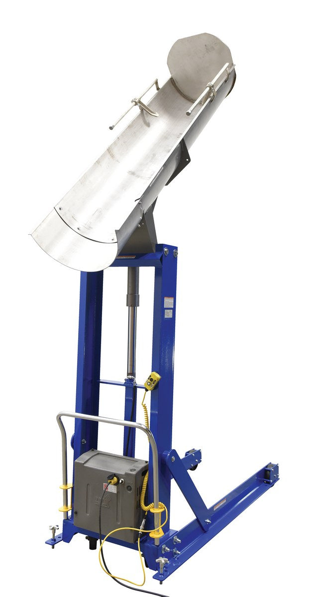 PORT HYD DRUM DU 0.75K 72 IN W/ SS CHUTE