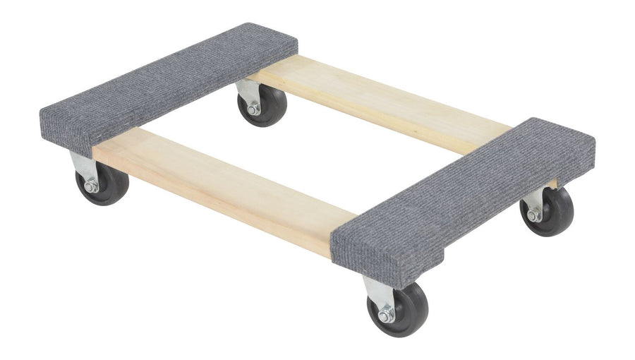 CARPET END HARDWOOD DOLLY 0.9KLB 16 X 24