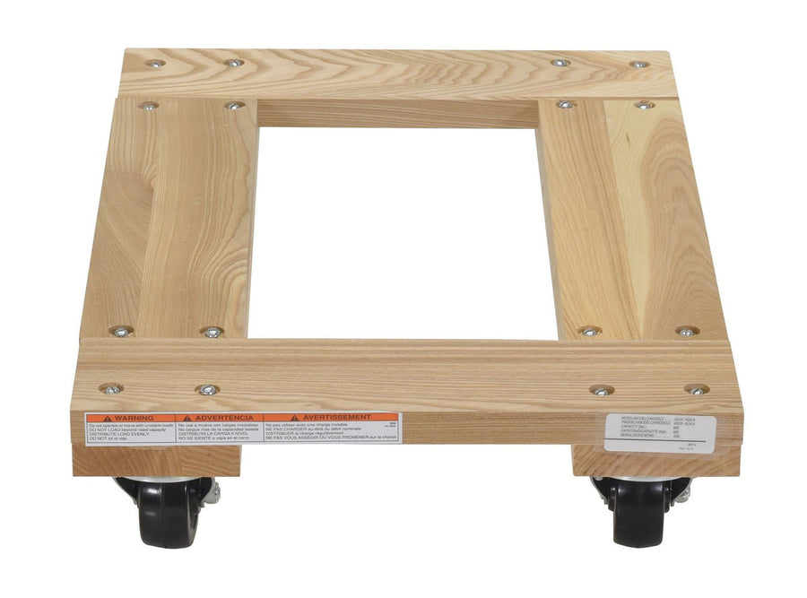 HARDWOOD DOLLY OPEN DECK 0.9K LB 16 X 24