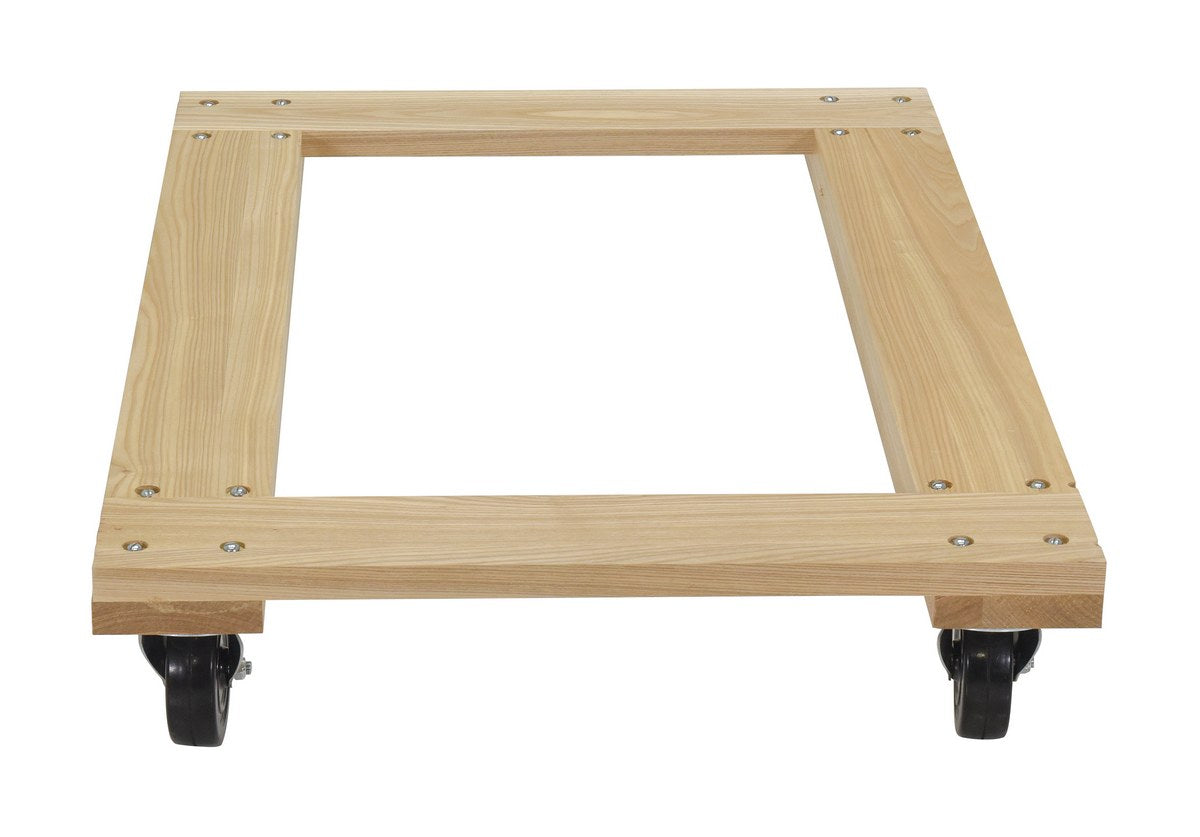 24" x 36" Flush Deck Hardwood Dolly w/ 1,200-lbs