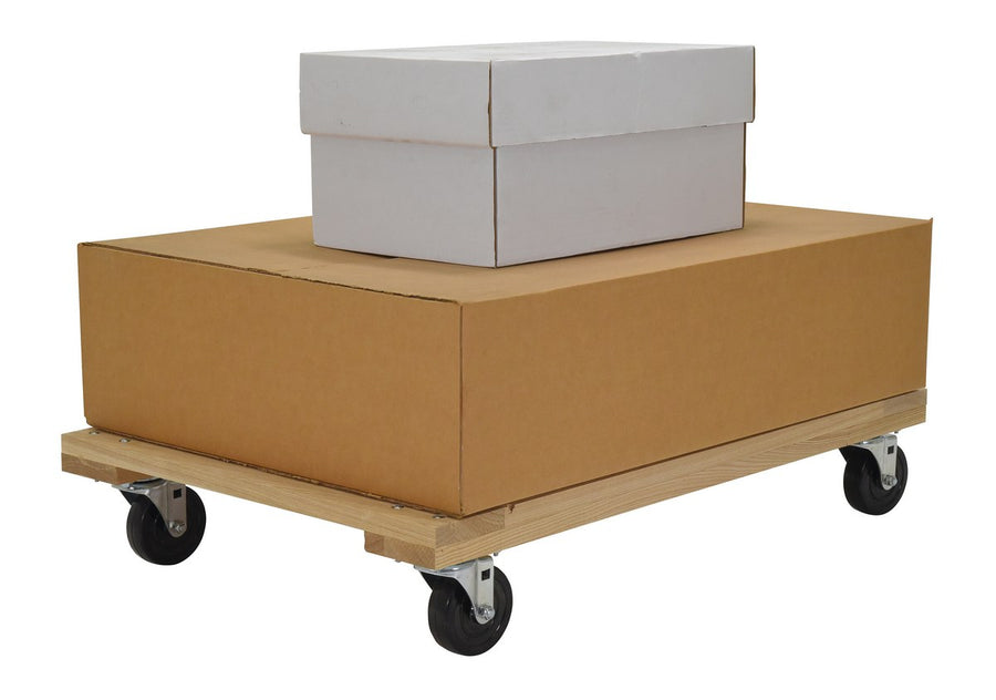 24" x 36" Flush Deck Hardwood Dolly w/ 1,200-lbs