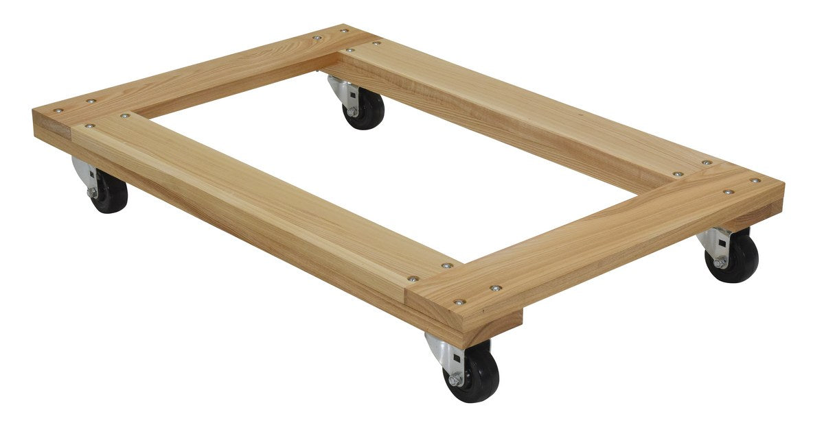 24" x 36" Flush Deck Hardwood Dolly w/ 900-lbs