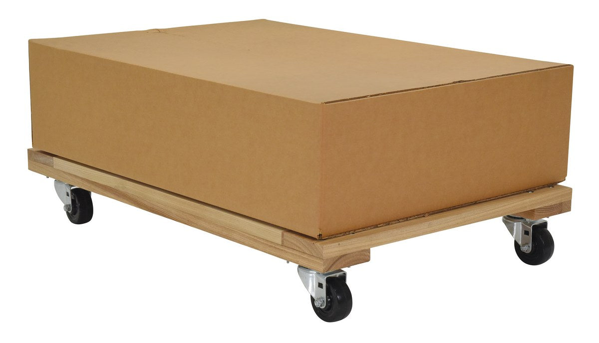 24" x 36" Flush Deck Hardwood Dolly w/ 900-lbs