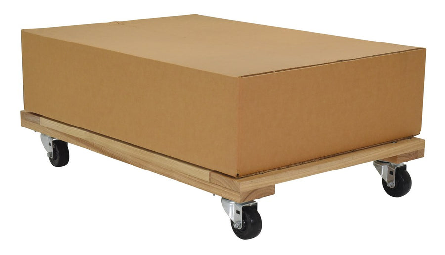 24" x 36" Flush Deck Hardwood Dolly w/ 900-lbs