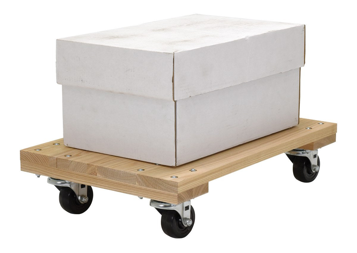 HARDWOOD DOLLY-SOLID DECK 0.9K LB 16X24