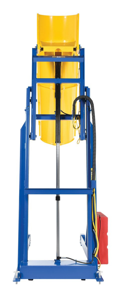 44" x 77" Lift-And-Dump Hydraulic Drum Dumpers w/ 1,000-lbs Capacity