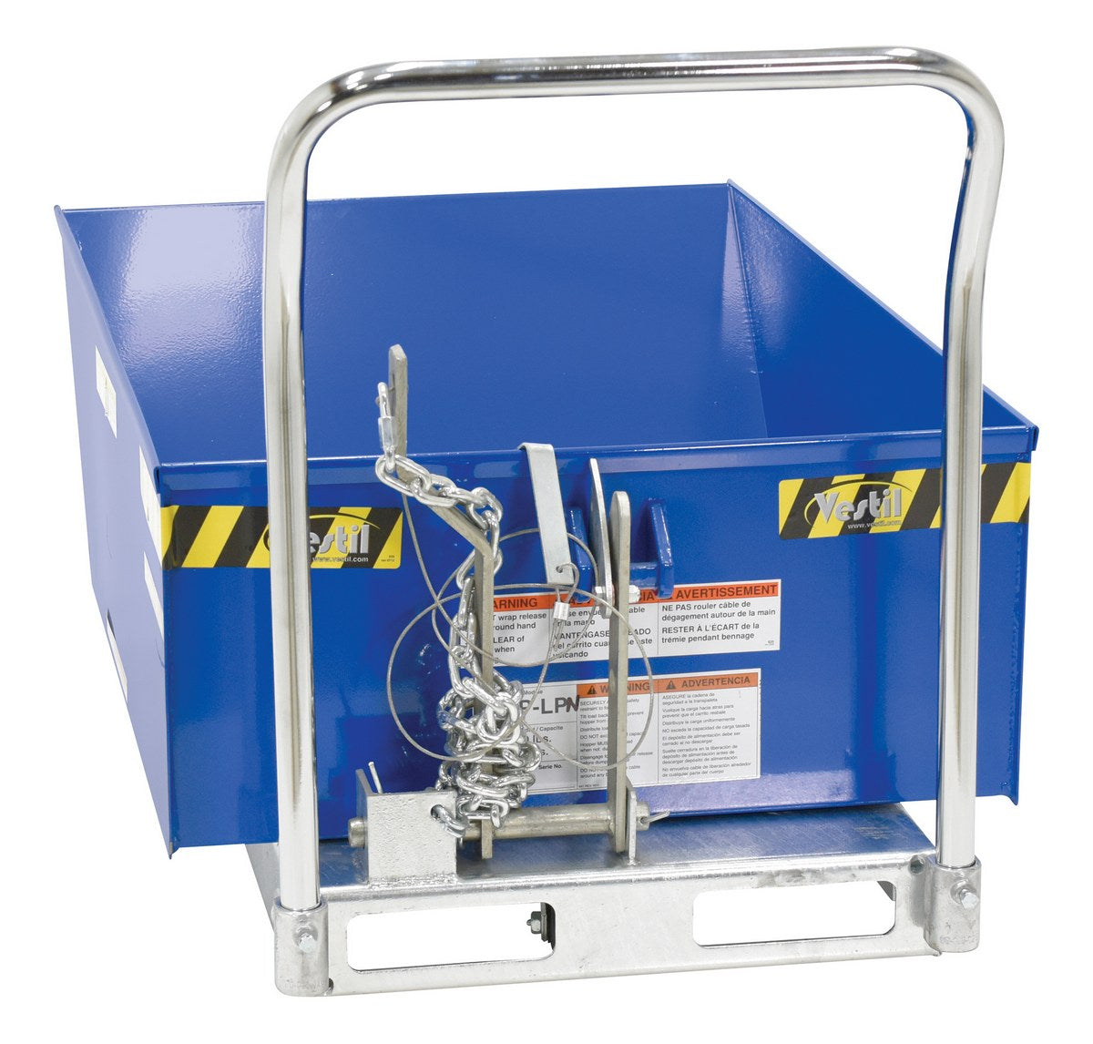 Vestil Low Profile Parts Hopper