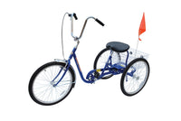 Thumbnail for STANDARD INDUSTRIAL BICYCLE 250 LB BLUE - Model IBIKE-3-DC-B