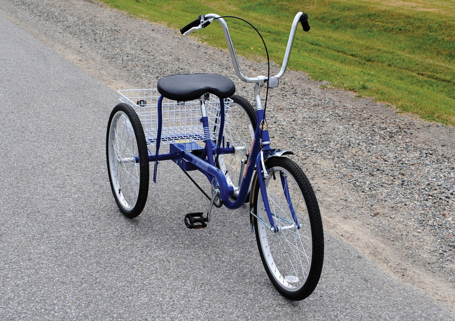 STANDARD INDUSTRIAL BICYCLE 250 LB BLUE - Model IBIKE-3-DC-B