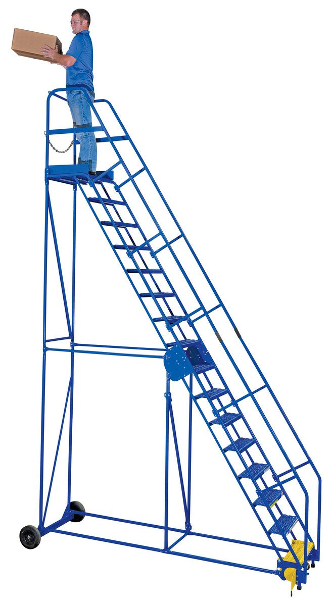 WAREHOUSE LADDER 58 DEG GRIP 16 STP 21IN