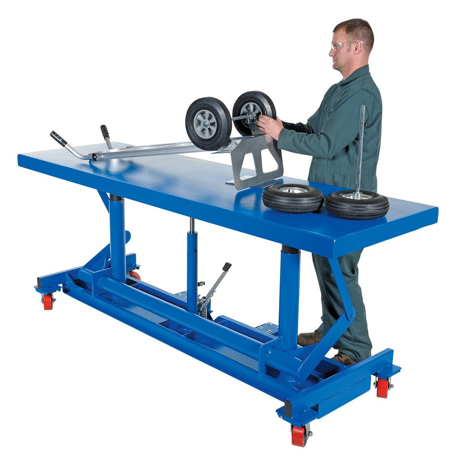 ERGONOMIC LONG DECK CART 4K 96 X 30