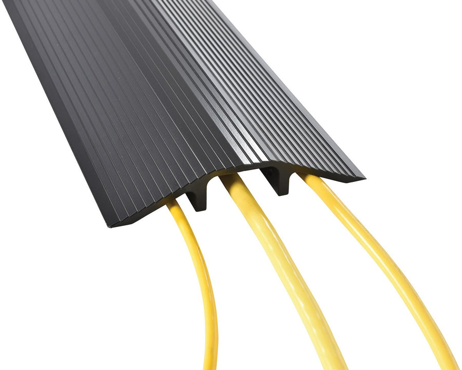 ALUMINUM HOSE/CABLE BRIDGE 36 IN BLACK - Model LHCR-36-BK