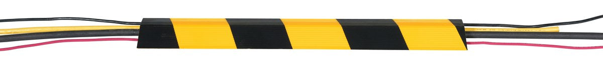 ALUMINUM HOSE/CABLE BRIDGE 36 IN YEL/BLK - Model LHCR-36-YB