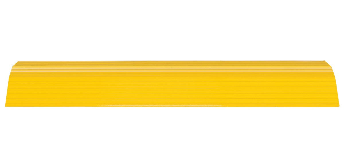 ALUMINUM HOSE/CABLE BRIDGE 36 IN YELLOW - Model LHCR-36-Y