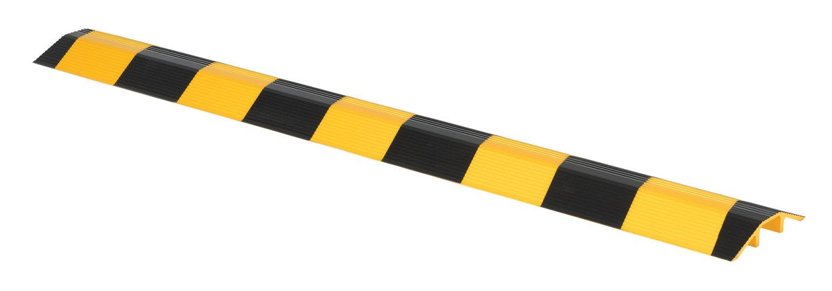 ALUMINUM HOSE/CABLE BRIDGE 60 IN YEL/BLK - Model LHCR-60-YB