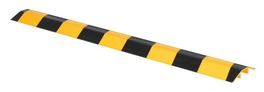 ALUMINUM HOSE/CABLE BRIDGE 60 IN YEL/BLK - Model LHCR-60-YB