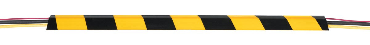 ALUMINUM HOSE/CABLE BRIDGE 60 IN YEL/BLK - Model LHCR-60-YB