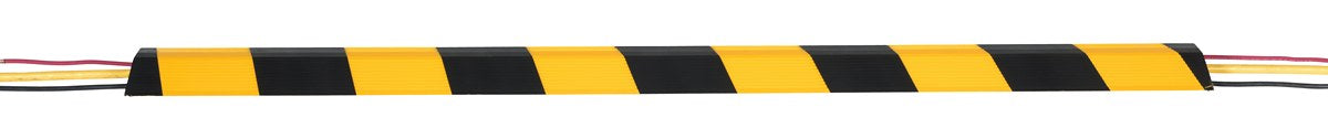 ALUMINUM HOSE/CABLE BRIDGE 72 IN YEL/BLK - Model LHCR-72-YB