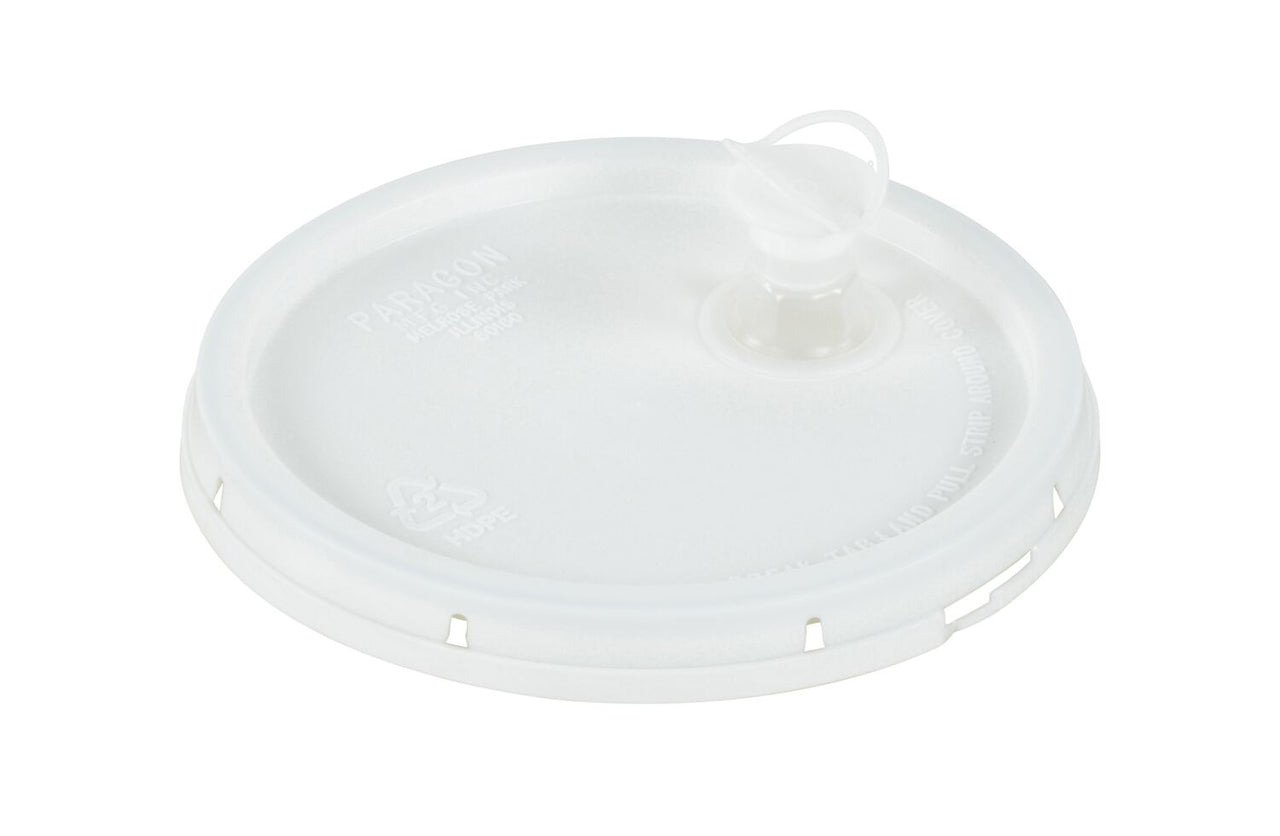 SPOUT-TOP LID W/TEAR TAB-2 GALLON WHITE - Model LID-2-PWST