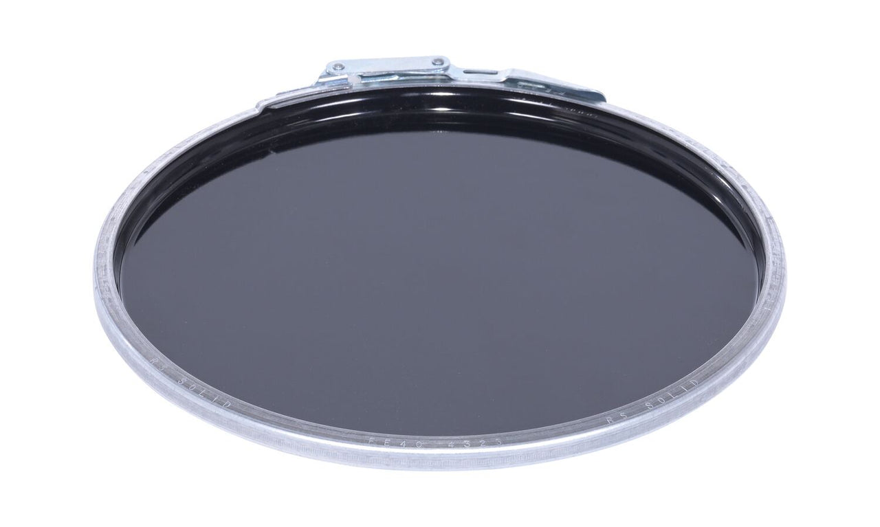 LEVER LOCK STEEL LID 5 GALLON BLACK - Model LID-STL-LL