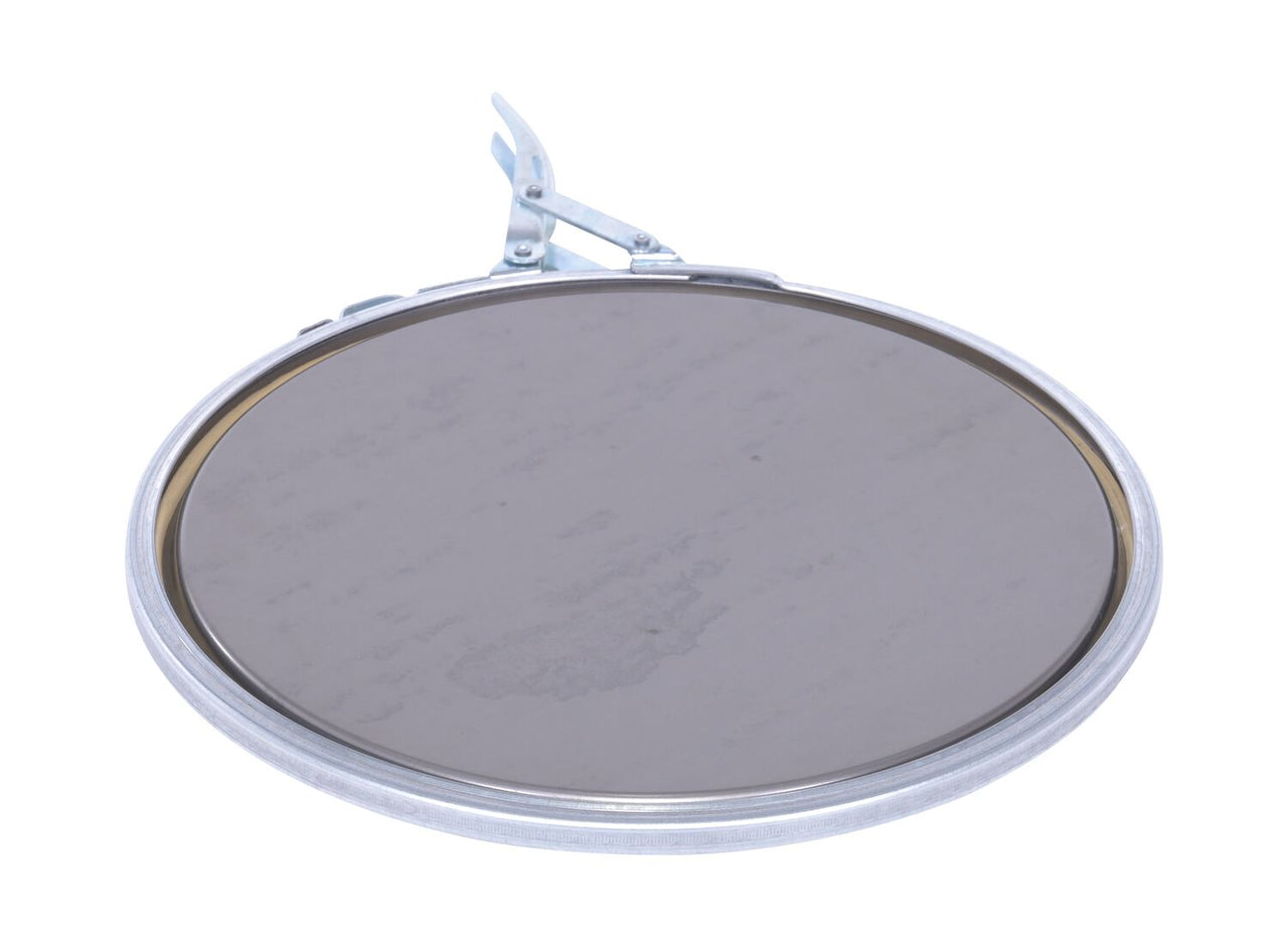 LEVER LOCK STEEL LID 5 GALLON BLACK - Model LID-STL-LL
