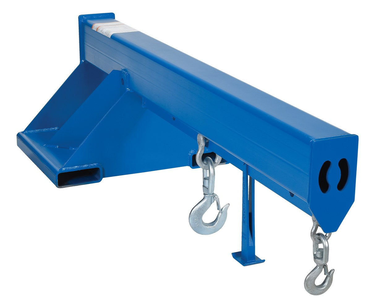 8,000-lbs Capacity Lift Master Fork Truck Non-Telescoping Boom w/ 24" Fork Pocket Center