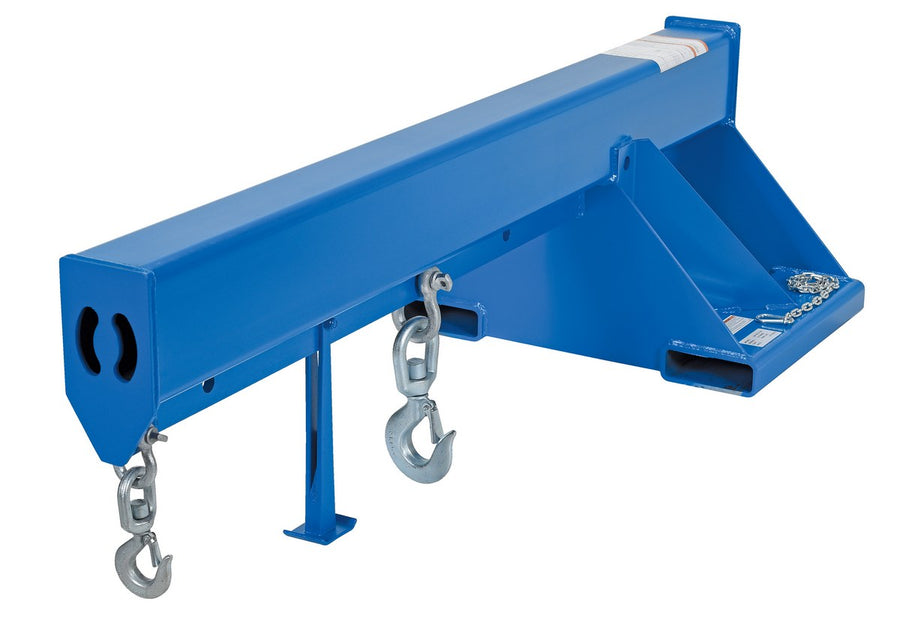 8,000-lbs Capacity Lift Master Fork Truck Non-Telescoping Boom w/ 24" Fork Pocket Center