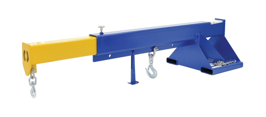 8,000-lbs Capacity Telescoping Lift Master Boom w/ 24" Fork Pocket Centers