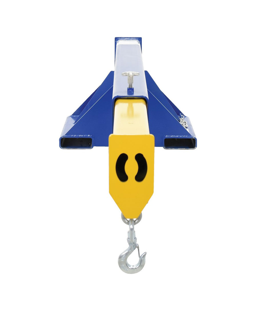 8,000-lbs Capacity Telescoping Lift Master Boom w/ 24" Fork Pocket Centers