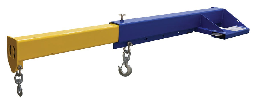8,000-lbs Capacity Lift Master Fork Truck Telescoping Econo-Boom w/ 30" Fork Pocket Center E