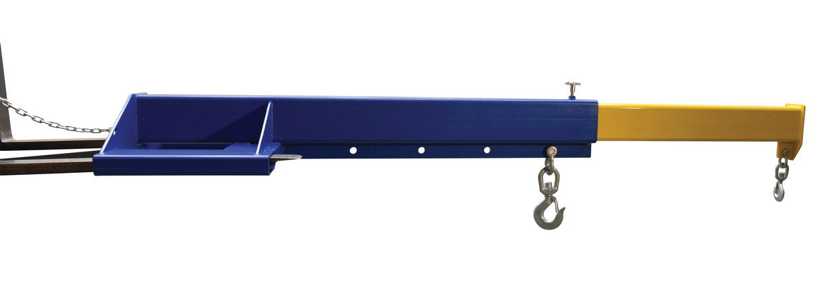8,000-lbs Capacity Lift Master Fork Truck Telescoping Econo-Boom w/ 30" Fork Pocket Center E