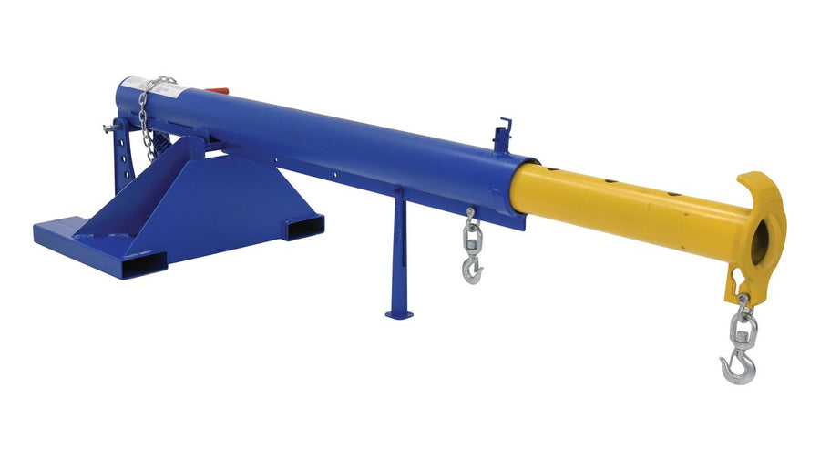4,000-lbs Capacity Lift Master Fork Truck Telescoping Orbital Boom w/ 30" Fork Pocket Center
