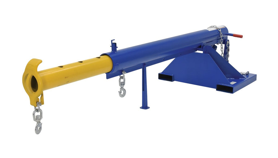 4,000-lbs Capacity Lift Master Fork Truck Telescoping Orbital Boom w/ 30" Fork Pocket Center