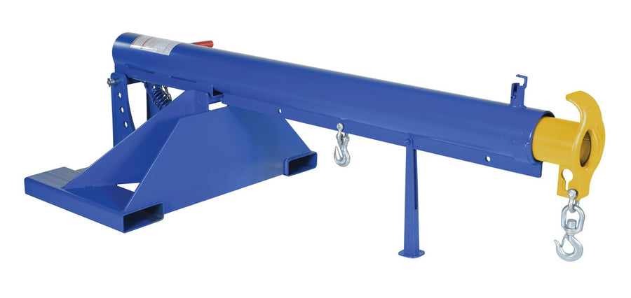 4,000-lbs Capacity Lift Master Fork Truck Telescoping Orbital Boom w/ 36" Fork Pocket Center