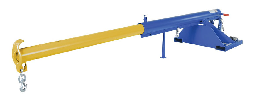 4,000-lbs Capacity Lift Master Fork Truck Telescoping Orbital Boom w/ 36" Fork Pocket Center