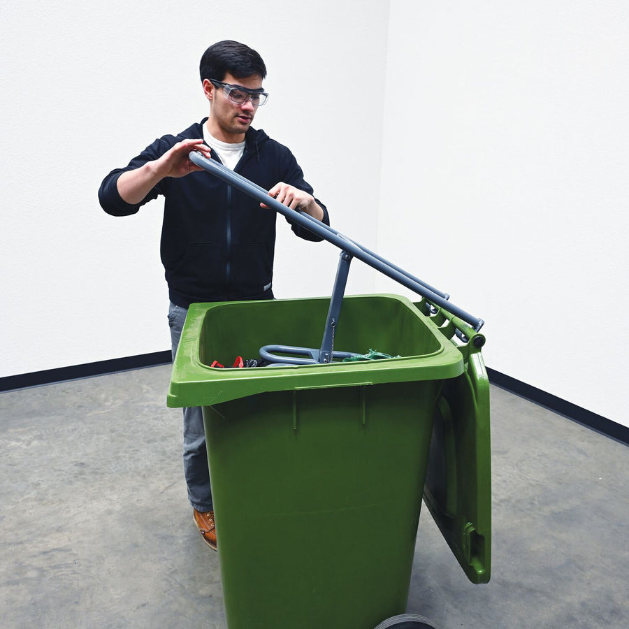 Manual Bin Compactor 15X13 Gray