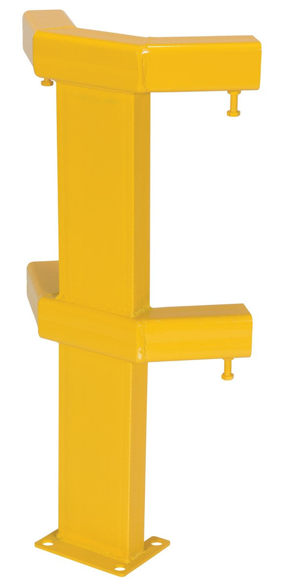 Modular Guard- Corner Post - Double Rail
