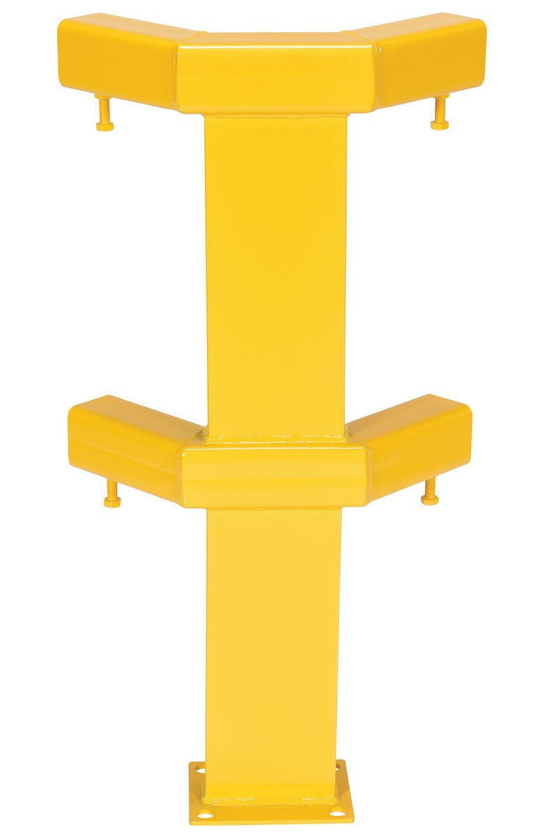 Modular Guard- Corner Post - Double Rail
