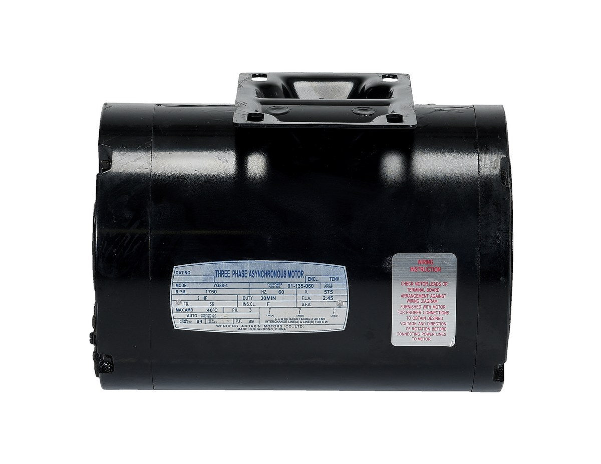 575/660 VOLT, 2 HORSE POWER MOTOR - Model MOTOR575V2HP