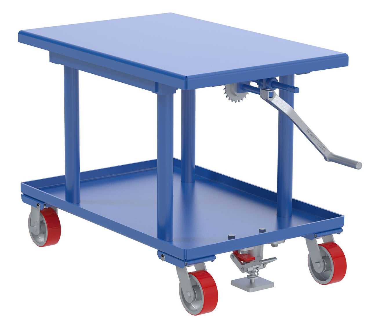 24" X 36" High Profile Portable Mechanical Post Lift Table