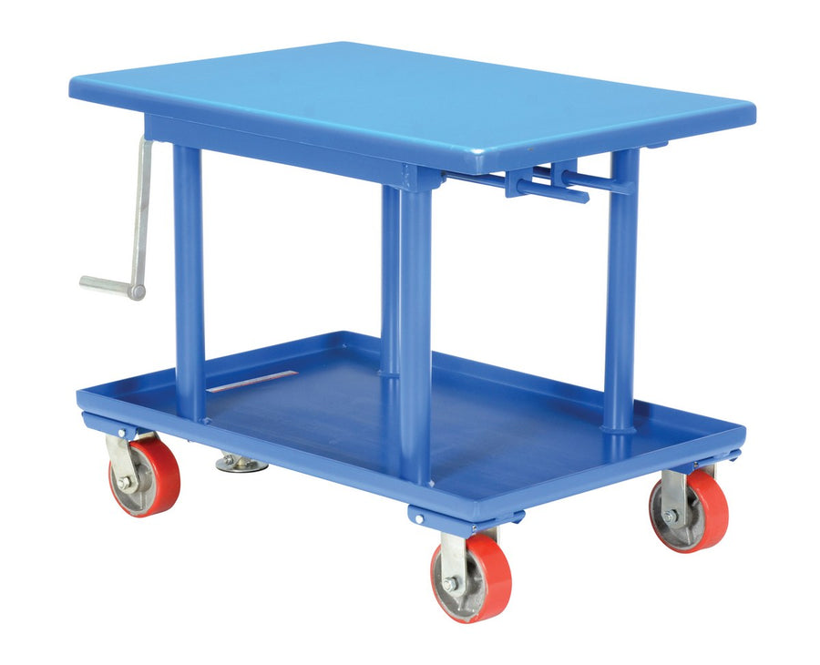 24" X 36" High Profile Portable Mechanical Post Lift Table