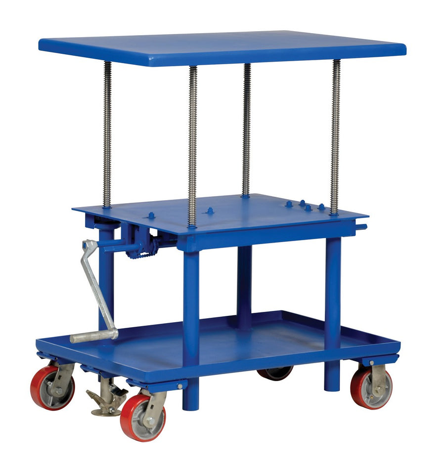 24" X 36" Low Profile Portable Mechanical Post Lift Table