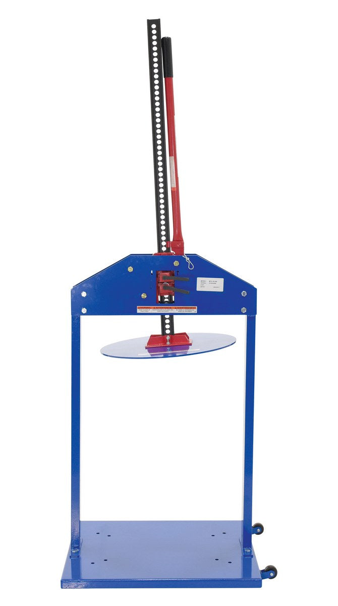 55-Gallon Drum Manual Trash Compactor