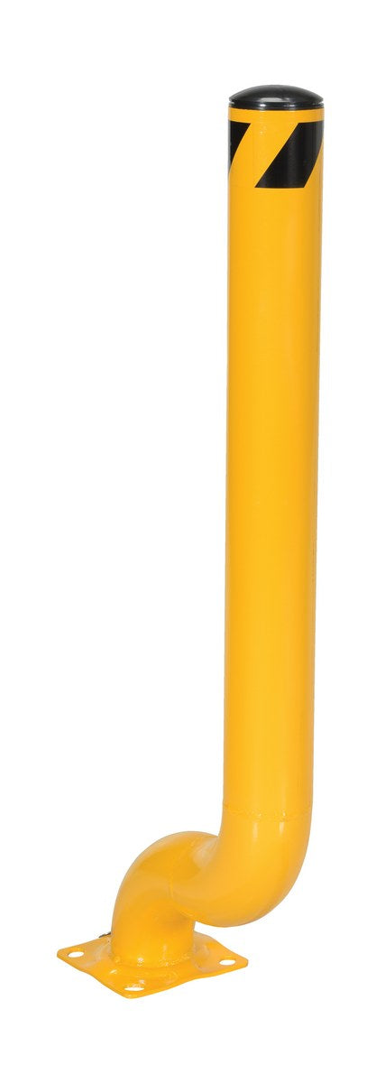 47"H Offset Steel Bollard