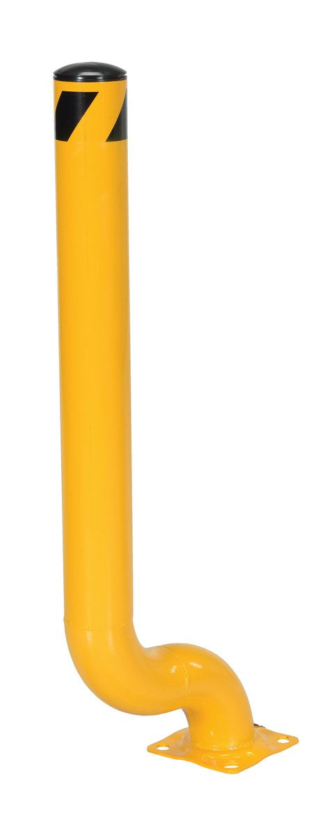 47"H Offset Steel Bollard