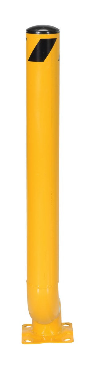 47"H Offset Steel Bollard