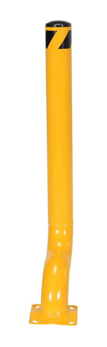 47"H Offset Steel Bollard
