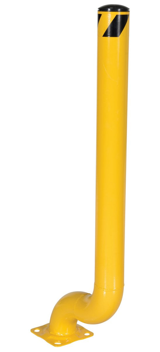 53"H Offset Steel Bollard