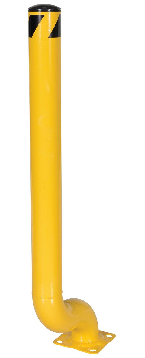 53"H Offset Steel Bollard